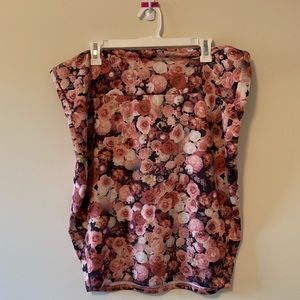 Floral Pencil Skirt